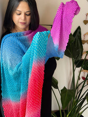 Rai Bandhej Dupatta in Pure Georgette