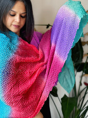 Rai Bandhej Dupatta in Pure Georgette