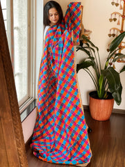 Handmade Bagh Phulkari Dupatta in Cotton