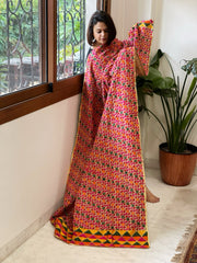 Handmade Phulkari Dupatta in Cotton