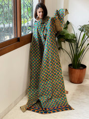 Handmade Phulkari Dupatta in Cotton