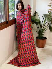 Handmade Phulkari Dupatta in Cotton