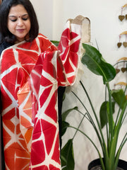 Cotton Silk Clamp Dyed Dupatta