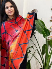 Cotton Silk Clamp Dyed Dupatta