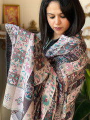 Woven Kaani Jaal Pashmina Shawl