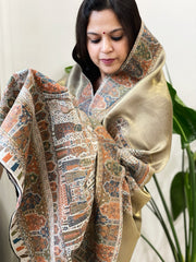 Woven Pure Silk Kaani Dupatta with Zari