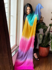 Rai Bandhej Dupatta in Pure Georgette