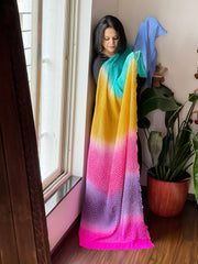 Rai Bandhej Dupatta in Pure Georgette