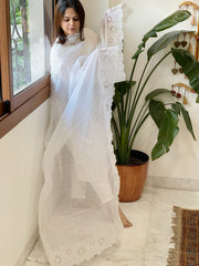 Kota Cotton Dupatta with Cut Work