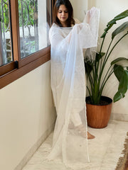 Kota Cotton Dupatta with Mirror Work