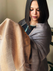 Pashmina Stole with Zari