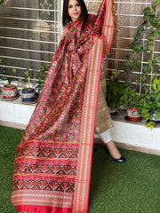 Printed Patola Dupatta in Fine Art Silk