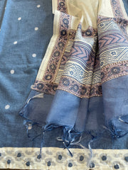 Blue Handwoven Suit Sets in Pure Cotton - Masakalee