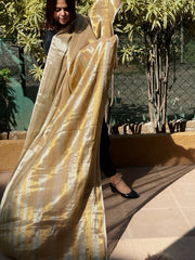 Chanderi Dupatta with Sona Rupa Zari - Masakalee