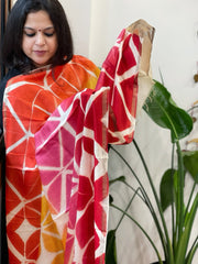 Cotton Silk Clamp Dyed Dupatta - Masakalee