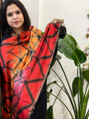 Cotton Silk Clamp Dyed Dupatta - Masakalee