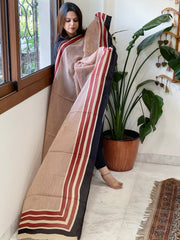 Handblock printed dupatta in Mul Cotton - Masakalee