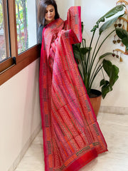 Handmade Kantha Dupatta in Silk - Masakalee
