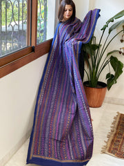 Handmade Kantha Dupatta in Silk - Masakalee