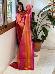 Handmade Kantha Dupatta in Silk - Masakalee