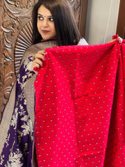 Handwoven Banarasi Suit Set in Pure Silk - Masakalee