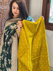 Handwoven Banarasi Suit Set in Pure Silk - Masakalee
