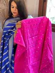 Handwoven Banarasi Suit Set in Pure Silk - Masakalee