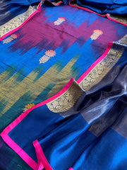 Handwoven Banarasi Suit Set in Pure Silk - Masakalee
