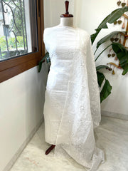 Kota Cotton Suit Set with Cut Work - Masakalee