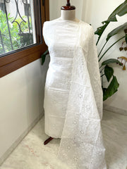 Kota Cotton Suit Set with Cut Work - Masakalee