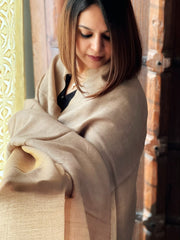 Pashmina Stole with Zari - Masakalee