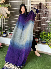 Rai Bandhej Dupatta in Pure Gajji Silk - Masakalee