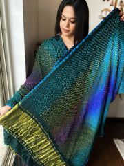 Rai Bandhej Saree in Pure Gajji Silk - Masakalee