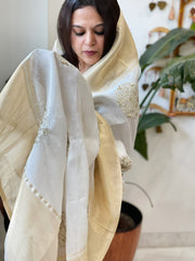 Tissue Chanderi Dupatta with Sequin Handwork - Masakalee