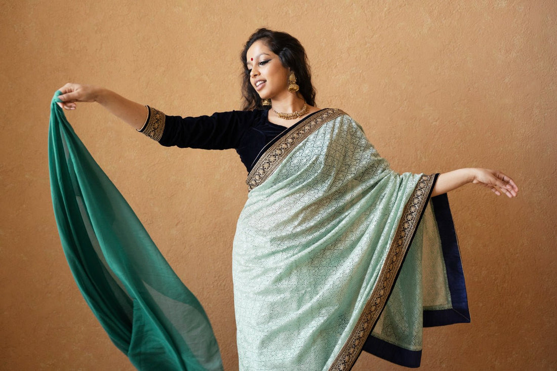 5 Creative Ways to Drape Bandhej Dupattas for Different Body Types - Masakalee