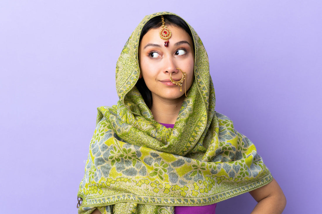 Kantha Stitch Shawl