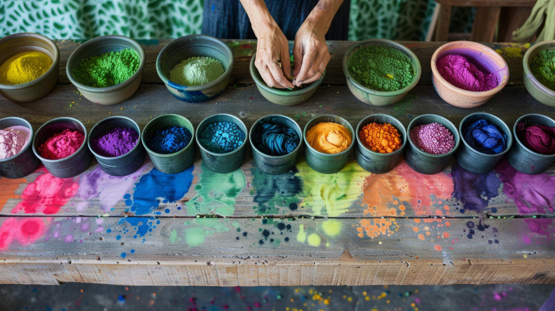 Natural Dyes in Our Stoles