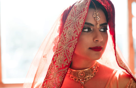 Bridal Dupatta Styles for Lehenga Veils - Masakalee