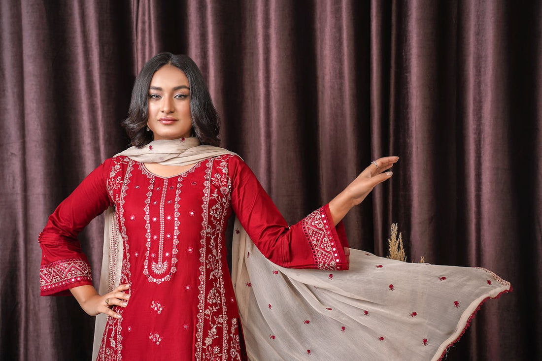 Combining Ikkat Dupattas with Western Outfits for Indo-Western Looks - Masakalee