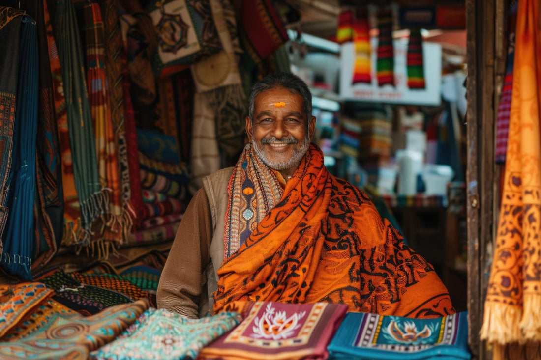 Guide to Preserving the Vibrancy of Your Indian Shawls - Masakalee