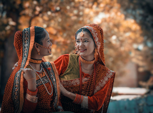 Matching Paithani Silk Dupattas with Different Jewellery Types for Festivals - Masakalee