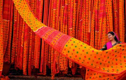 silk dupatta
