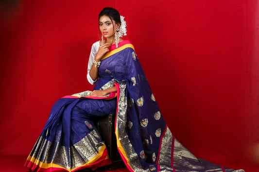 What Makes Nakshi Kantha Saree Different from Regular Embroidered Sarees - Masakalee
