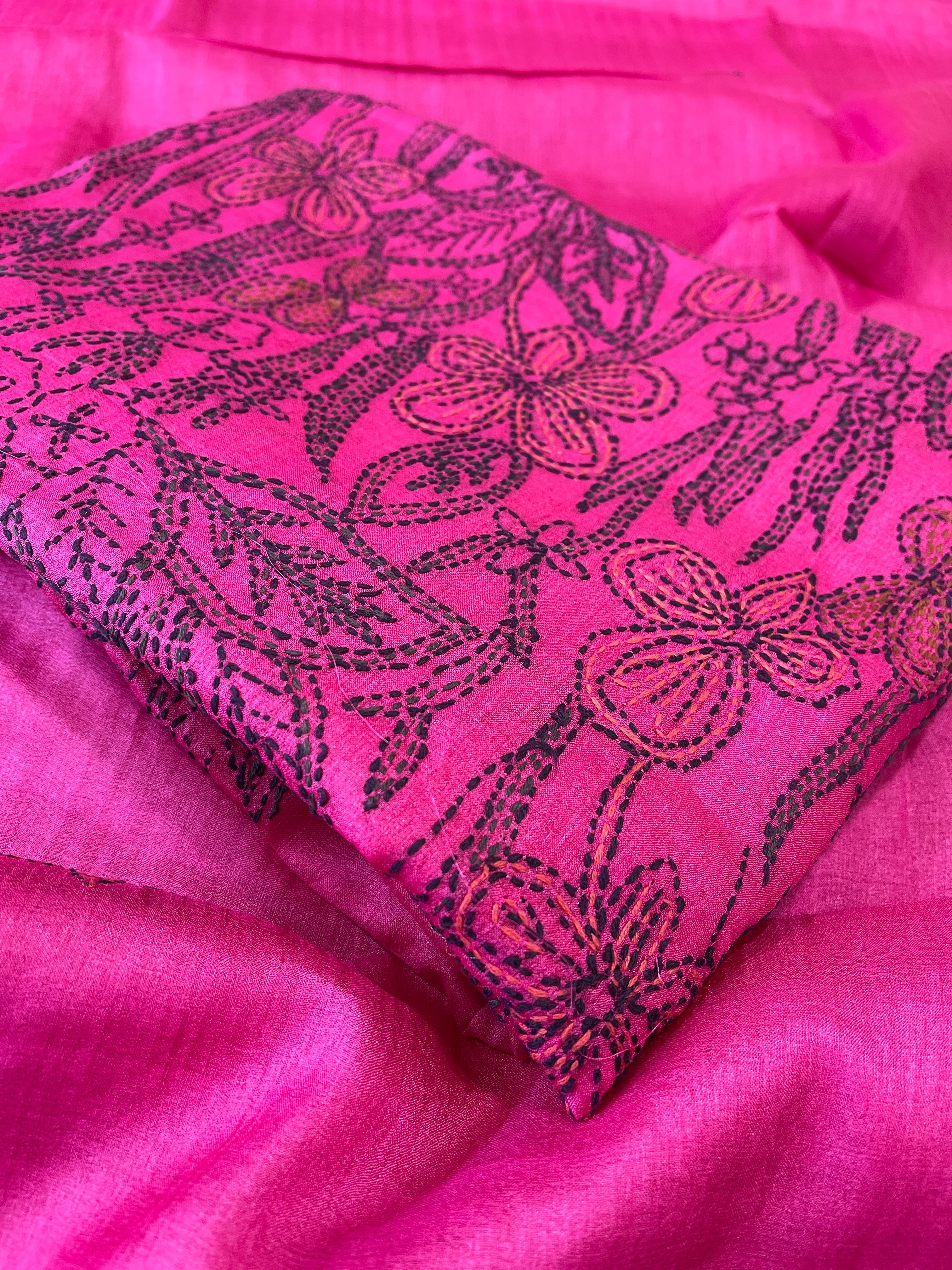 Hand Embroidered Silk Suit Sets at House of Masakalee