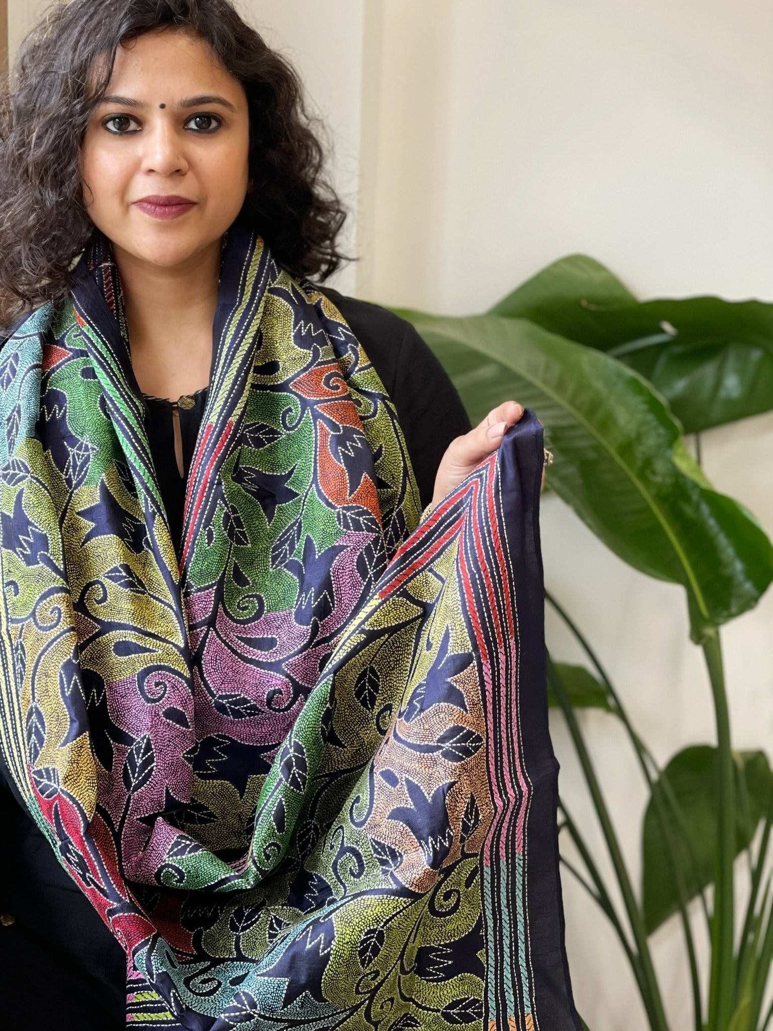 Kantha Stoles