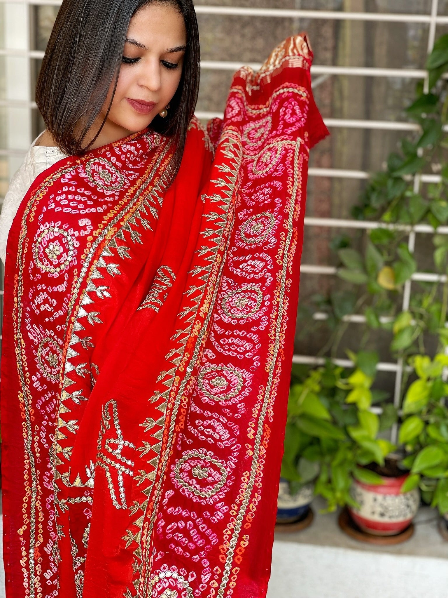 Buy THANU'S CRAFT Red Kamar Bandhani Chain Pato Pattee Patti Patha