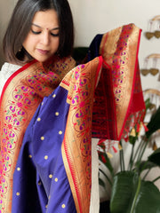 Woven Paithani Dupatta in Silk