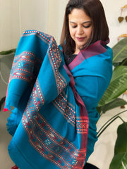 Firozi Woven Kullu Woollen Shawl