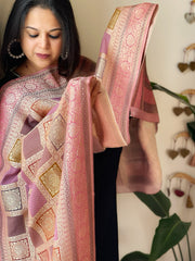 Woven Gharchola Dupatta in Georgette