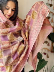 Woven Gharchola Dupatta in Georgette